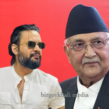 ‘प्रधानमन्त्री केपी ओलीलाई सम्बोधन गर्दै बालेनले भने- सुशासनका लागि जोसँग जुध्नु परे पनि तयार छु