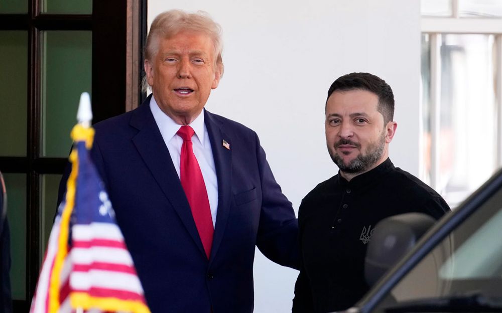 ट्रम्प र जेलेन्स्कीबीच भेटवार्ता