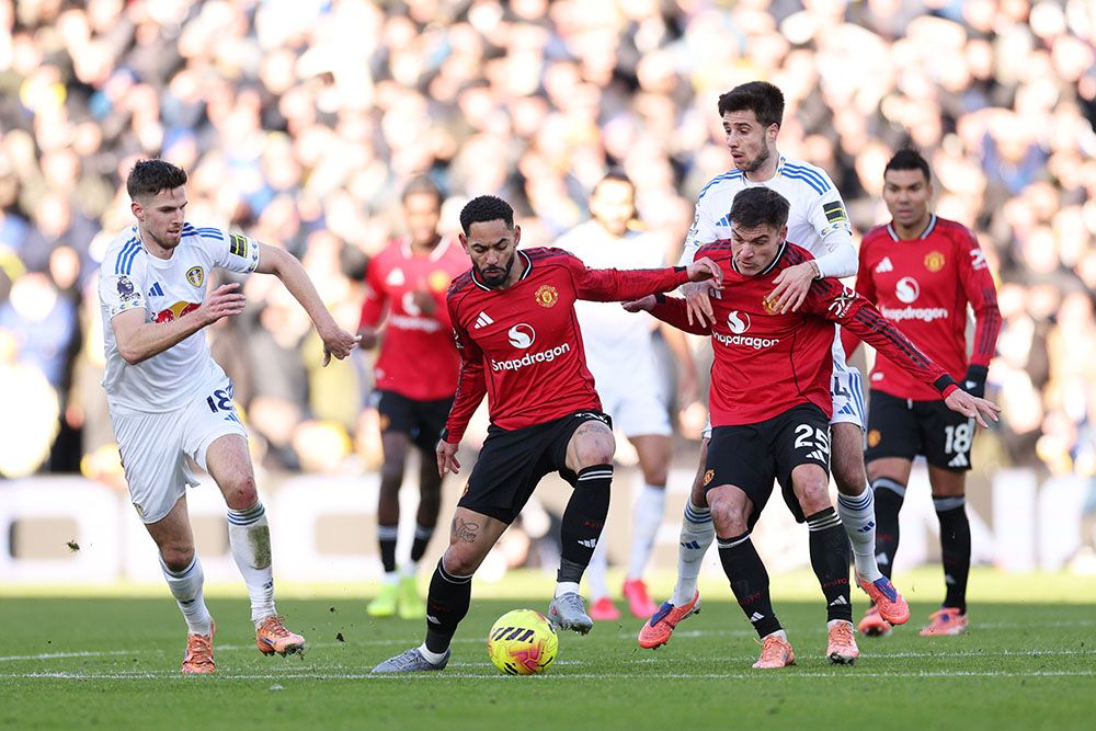 लिड्ससँग बराबरीमा रोकियो म्यानचेस्टर युनाइटेड