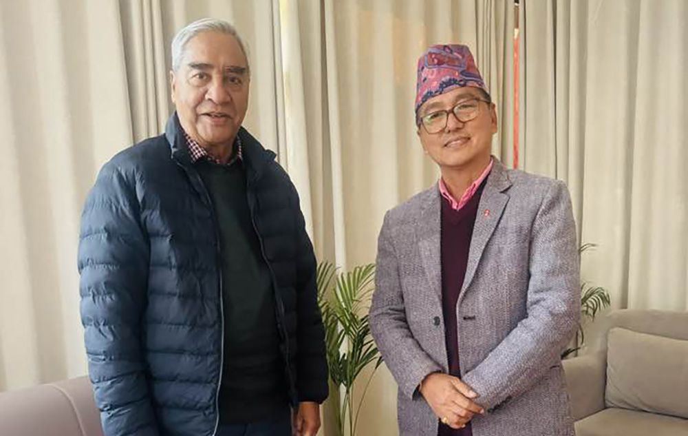 देउवा र लिङदेनबीच भेटवार्ता