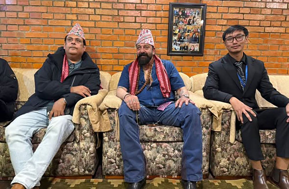 बलिउड अभिनेता संजय दत्त काठमाडौंमा