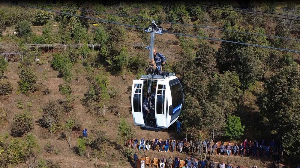 अन्नपूर्ण केवकारमा आपतकालिन रेस्क्यू उद्धार अभ्यास सम्पन्न