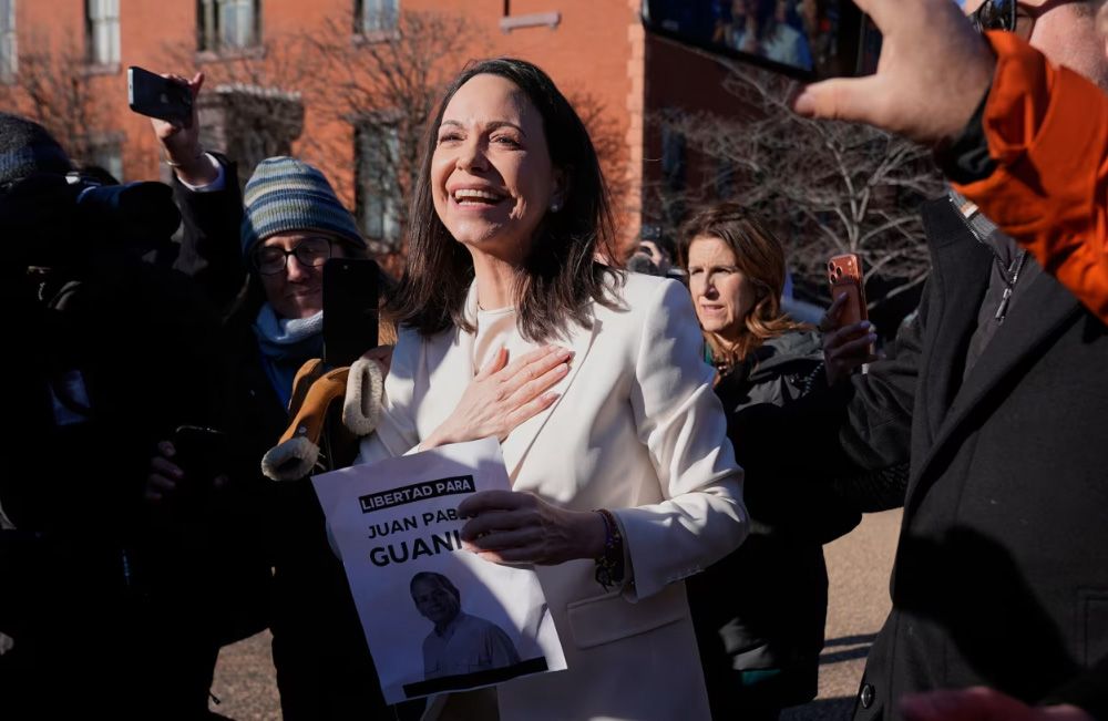 माचाडोले ट्रम्पलाई दिइन् आफ्नो नोबेल शान्ति पुरस्कार