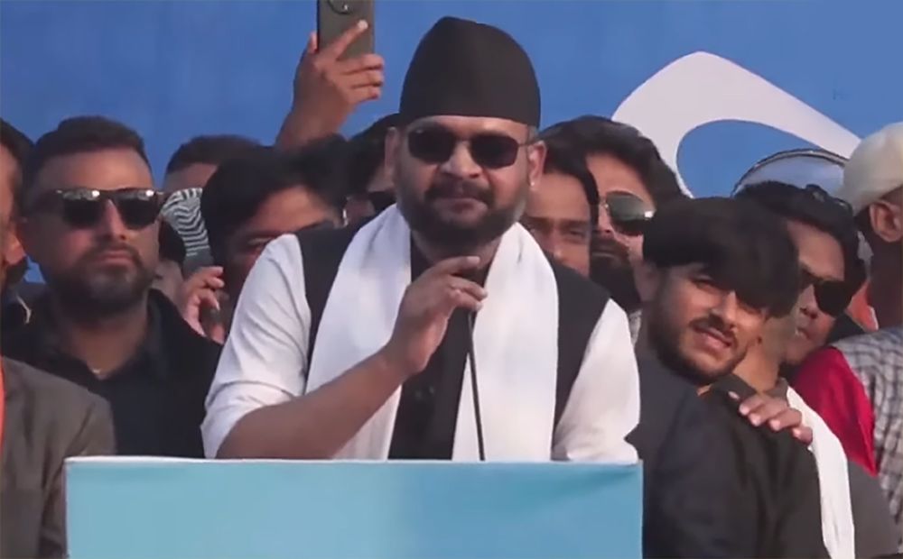 मधेशमा बालेनको मैथिलीमा भाषण, मधेसीको छोरालाई प्रधानमन्त्री बनाउन भन्दै मागे भोट