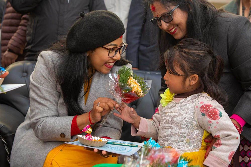 काठमाडौँका सामुदायिक विद्यालयमा आकर्षण बढ्दै, सरस्वती पुजाको दिन एक हजार ११५ जनाको अक्षरारम्भ