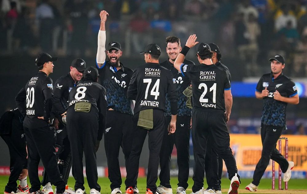 भारतविरुद्ध न्यूजील्याण्ड ५० रनले विजयी