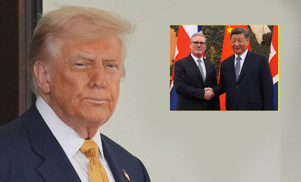 बेलायत र चीनको व्यापार सम्झौता बारे ट्रम्पको टिप्पणी- 'धेरै खतरनाक'