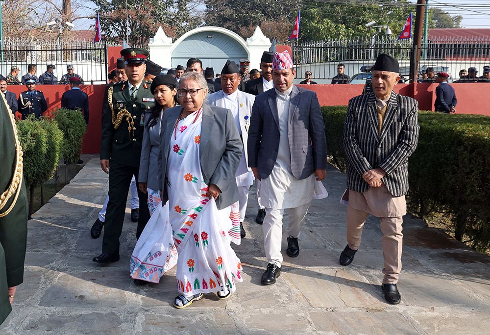 लैनचौरस्थित शहिदपार्क शहिदप्रति श्रद्धाञ्जली (फोटो फिचर)