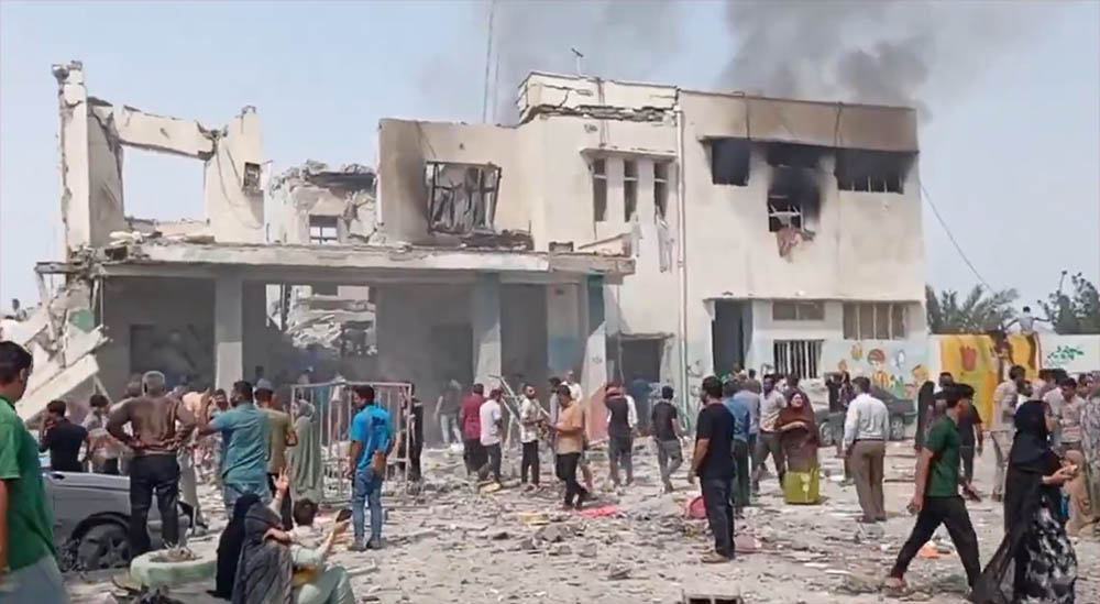 इरानको प्राथमिक विद्यालयमा मिसाइल आक्रमणका लागि अमेरिका दोषी