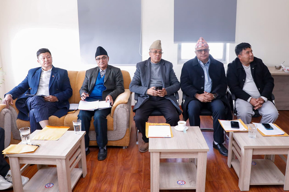 एमालेको सचिवालय बैठक बस्दै