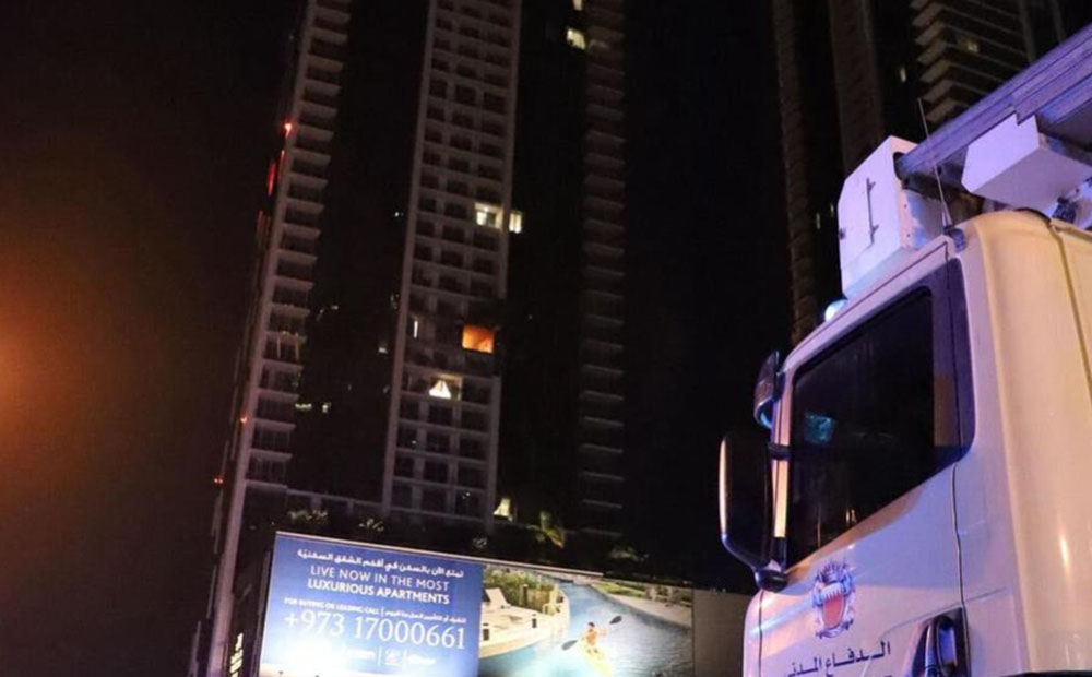 बहराइनमा क्षेप्यास्त्रका टुक्रा खस्दा तीन जना घाइते