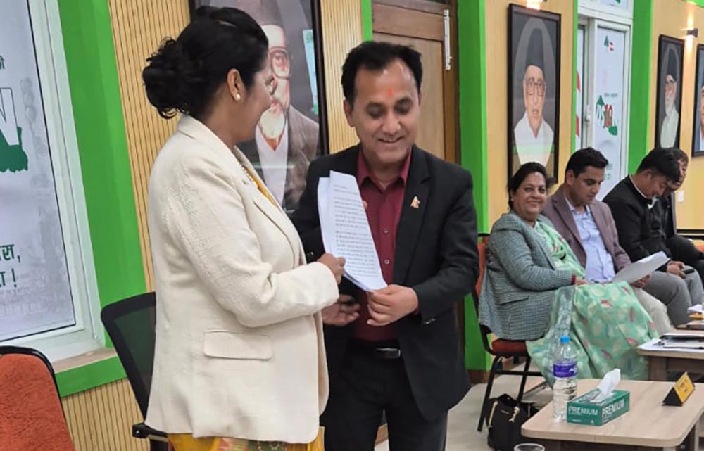 सभापतिको राजीनामा समस्याको समाधान होइन- सहमहामन्त्री डा. संग्रौला