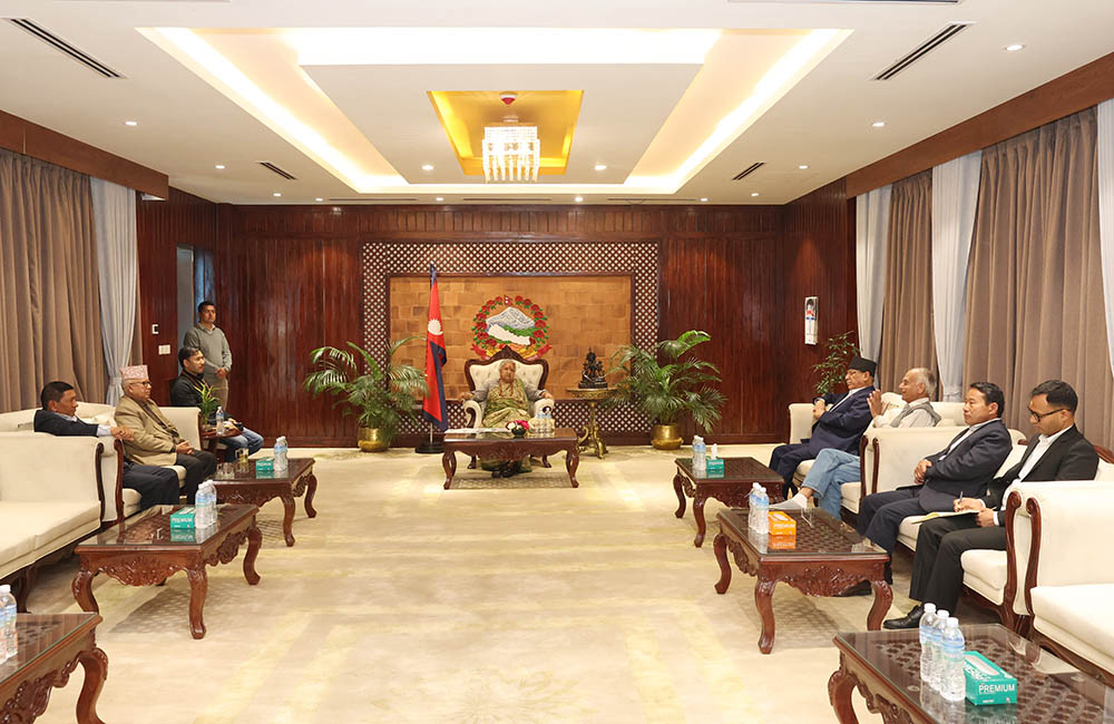 प्रधानमन्त्री कार्कीबाट निर्वाचन सफल पार्न भूमिका खेलेकोमा नेकपाका नेताहरुलाई धन्यवाद