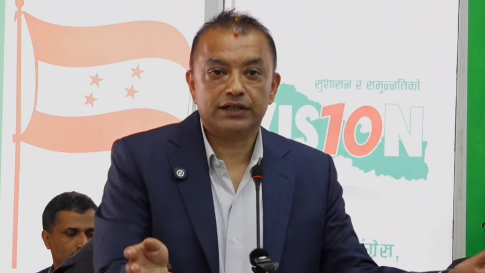 हतारमा राजीनामा दिएको थिइन, अब महाधिवेशनमा केन्द्रित बनौं- गगन थापा