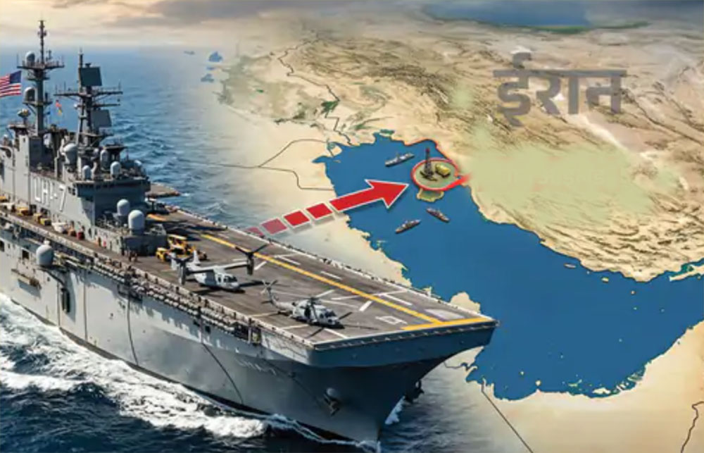 इरान युद्ध अझ चर्किने संकेत, तीन अमेरिकी युद्धपोत मध्यपूर्वमा पठाउदै अमेरिका