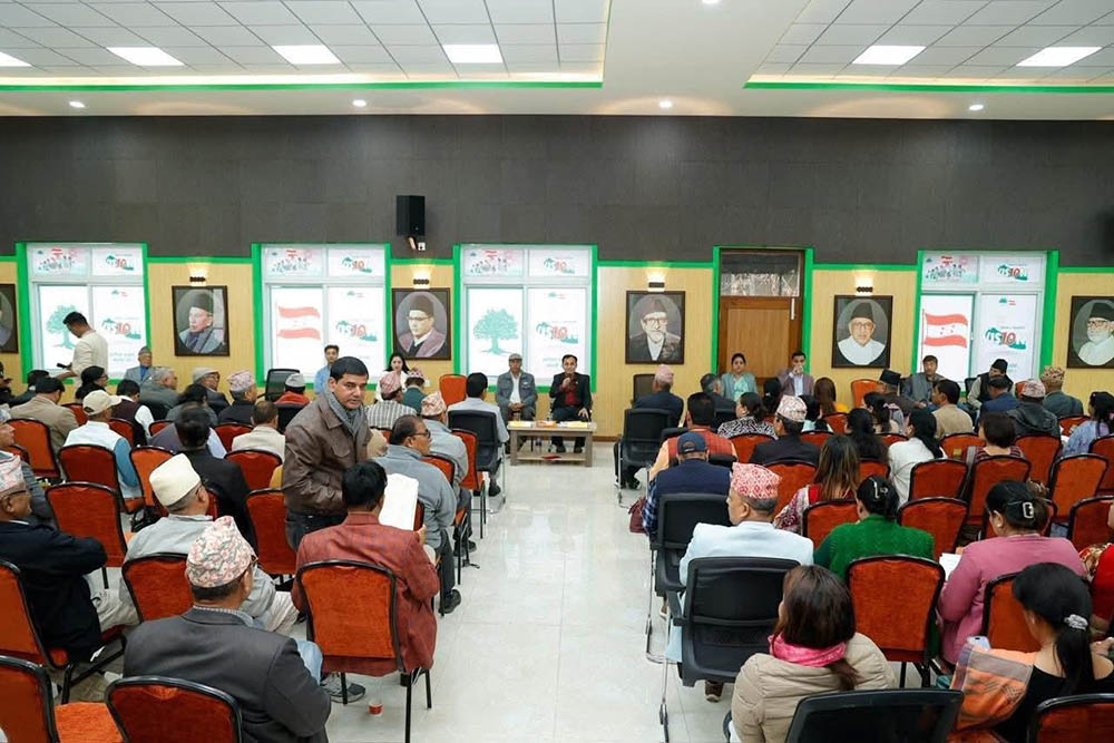 कांग्रेसको केन्द्रीय समितिबाट सभापति गगन थापाको राजीनामा अस्वीकृत