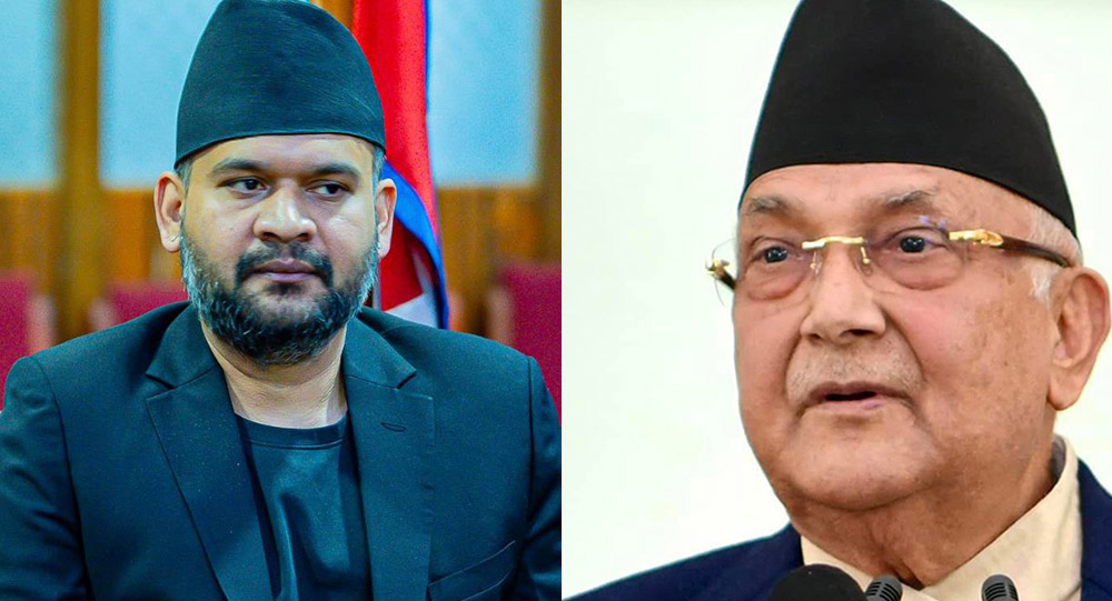 ओलीलाई समवेदना दिदै बालेनले भने- पिताजस्तो रक्षक र गुरु कोही छैन