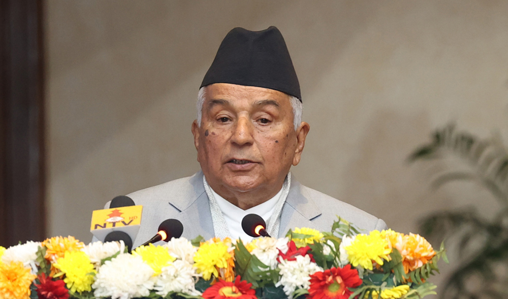 नेपालको स्वतन्त्रताको आन्दोलनमा मधेसी समुदायको भूमिका ऐतिहासिक छ- राष्ट्रपति पौडेल