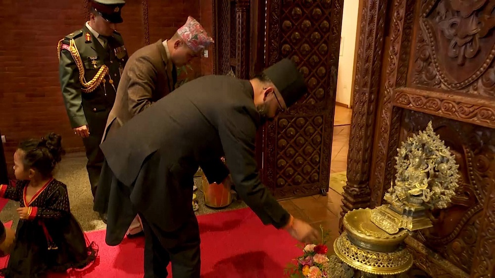 सरकारी निवास बालुवाटार प्रवेश गरे प्रधानमन्त्री बालेन