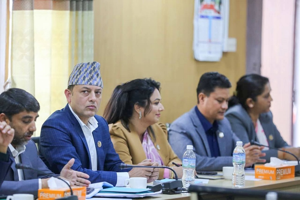 संसद सचिवालयमा सर्वदलीय बैठक जारी